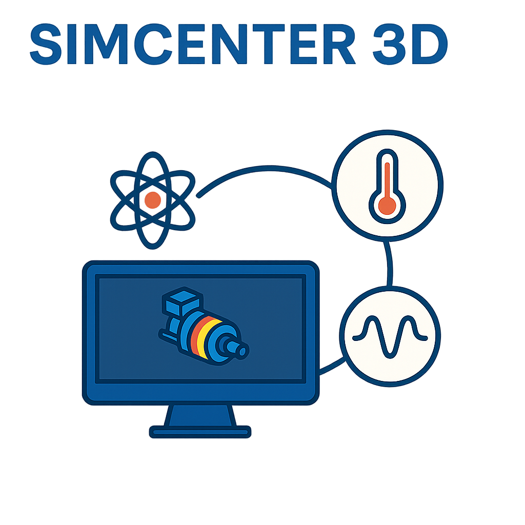 Simcenter 3D
Multiphysics Simulation for Better Product PerformanceSimcenter 3D brings simulation and physical testing together into a unified environment, enabling engineering teams to predict product behavior across disciplines. It reduces development time and improves product performance with advanced multiphysics modeling.